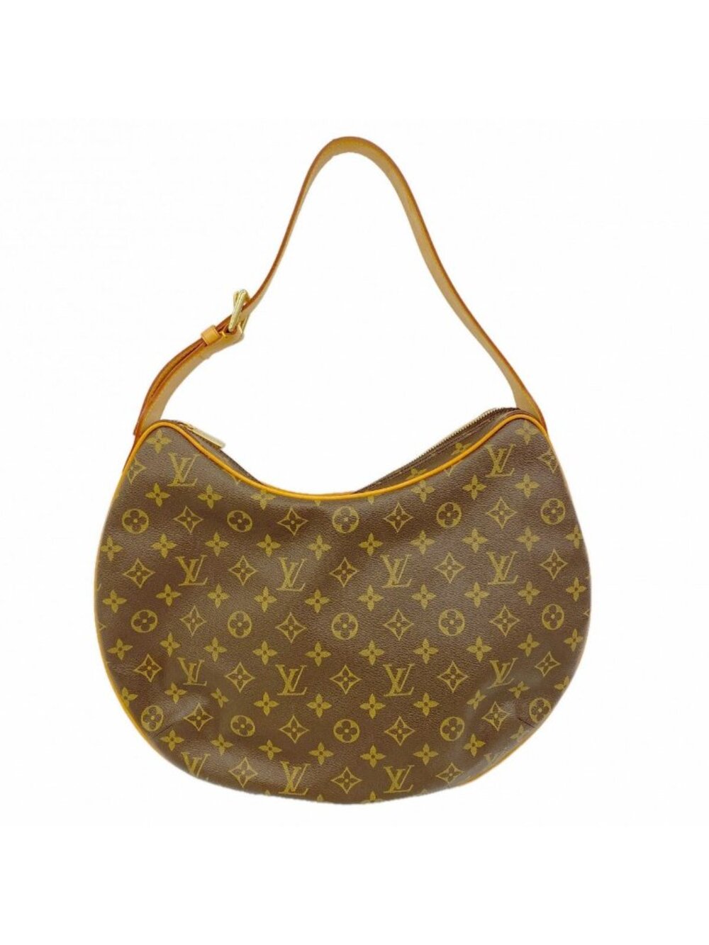 Louis Vuitton Shoulder Bag Monogram Croissant GM Brown